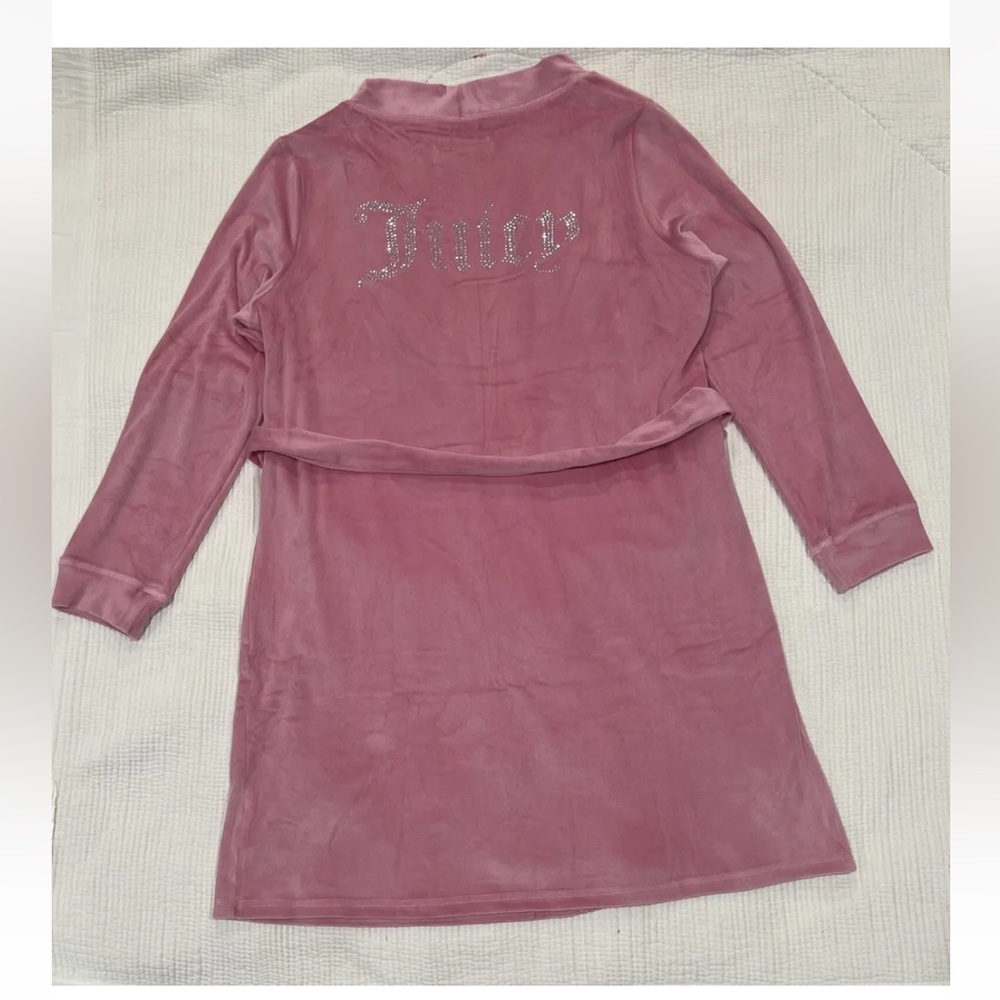 New Juicy Couture Cashmere Rose Robe Size S/M